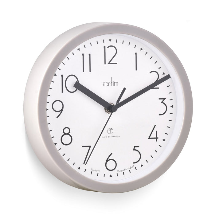 Acctim Ditton Wall Clock in Mist