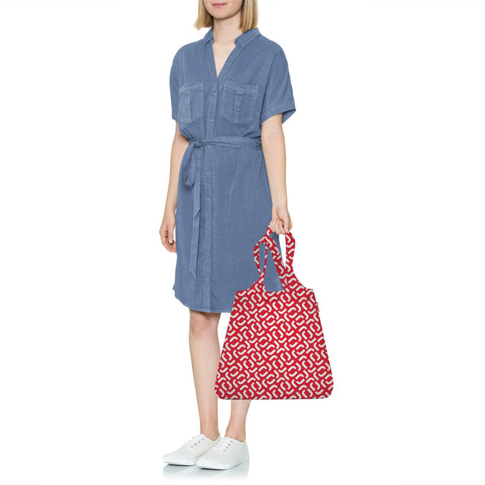 Reisenthel Signature Red Mini Maxi Shopper Foldable Shopping Bag