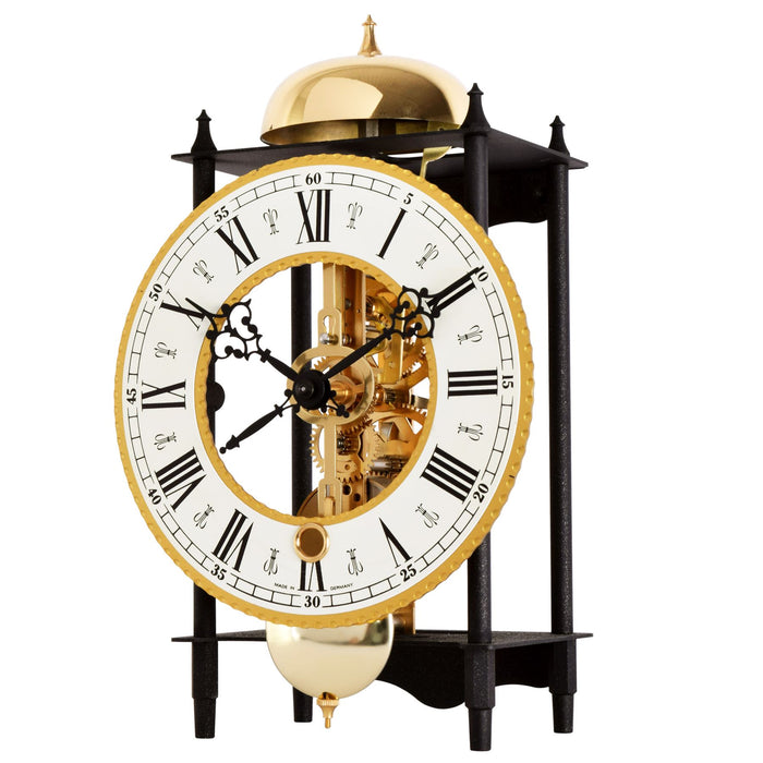 Acctim Alcester Black Mantel Clock or Wall Clock