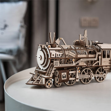 Armable 3D de Madera Locomotora de Vapor LKA01 - RT | LOGON Armable 3D de Madera Locomotora de Vapor LKA01 - RT | LOGON