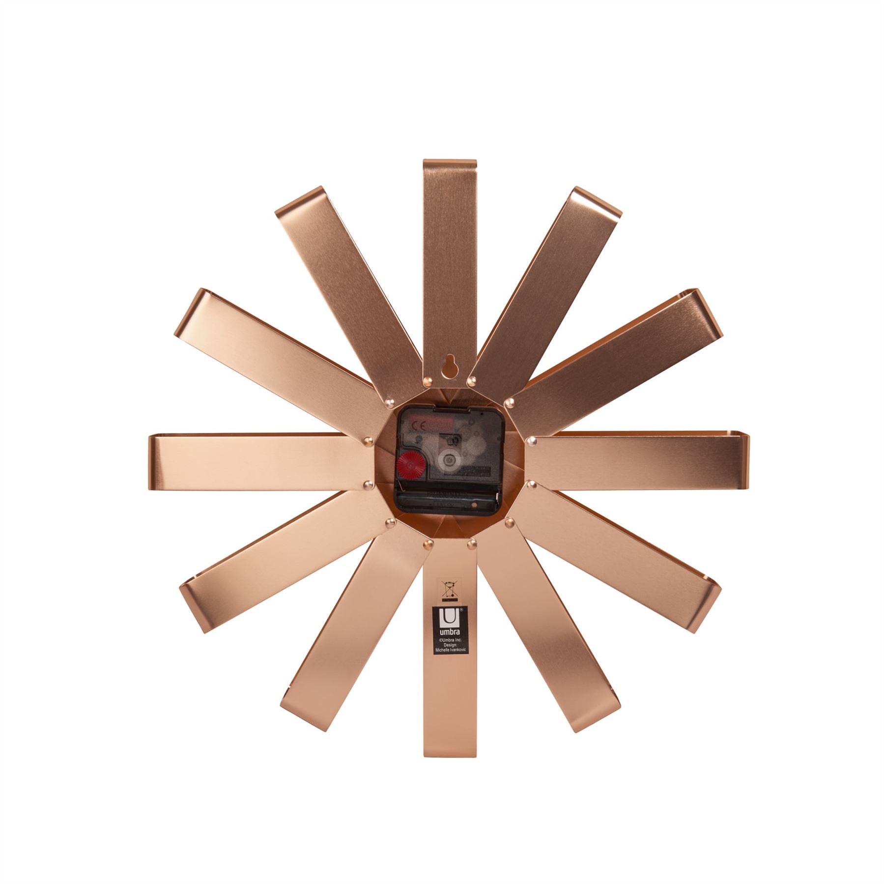 Umbra Ribbon 30cm Wall Clock — Aspen Of Hereford Ltd