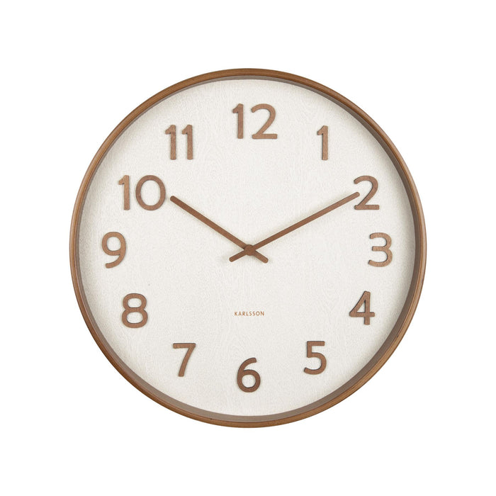 Karlsson Pure Wood Grain 40cm Wall clock