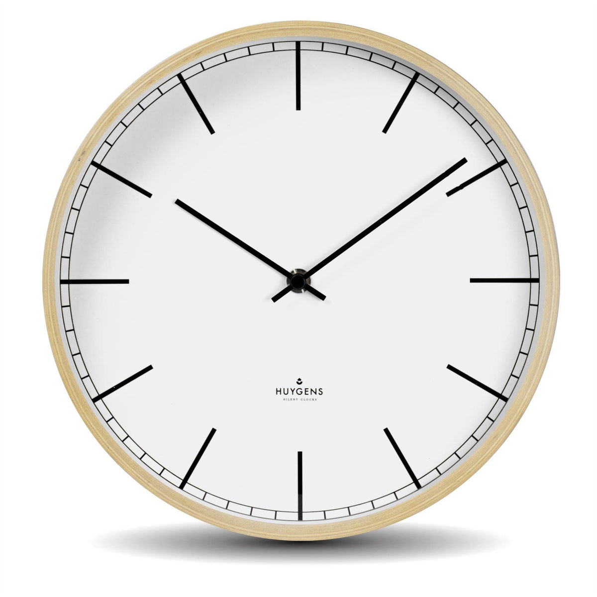 Huygens Wood Wall Clock — Aspen Of Hereford Ltd