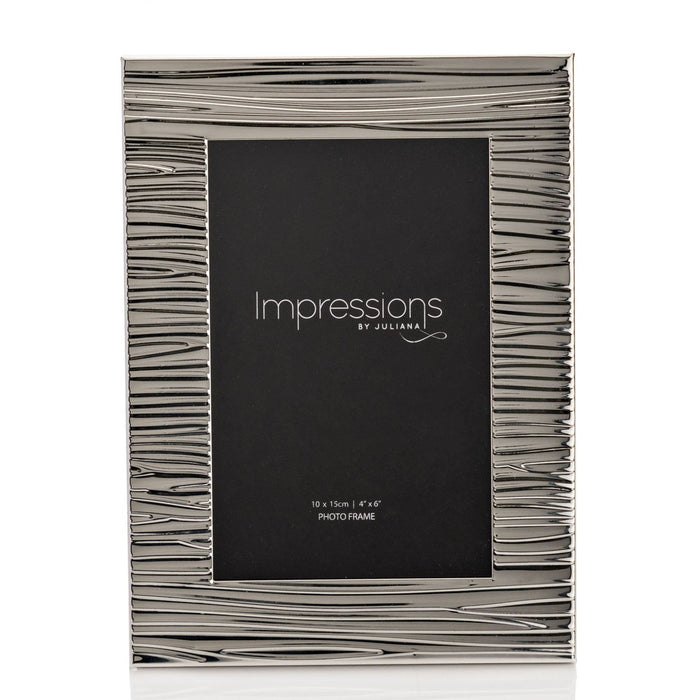 Impressions Ripple Texture Silverplated Picture Frame — Aspen Of ...