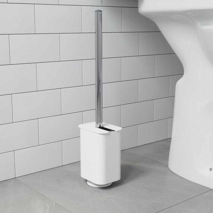 Umbra Flex Sure-Lock White Toilet Brush