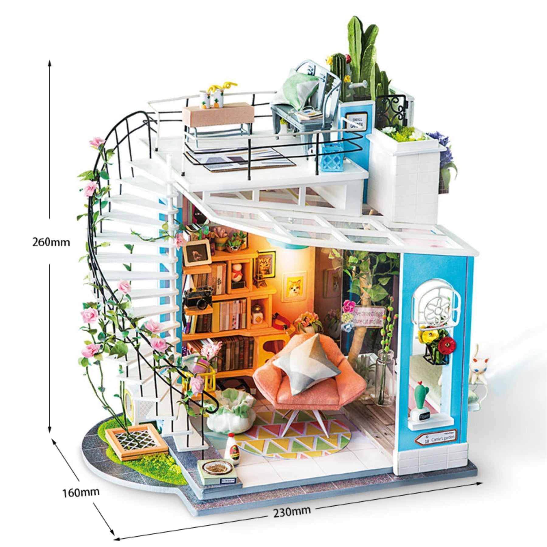Robotime Rolife Self-Build 3D Model Kit – Rooms — Aspen Of Hereford Ltd