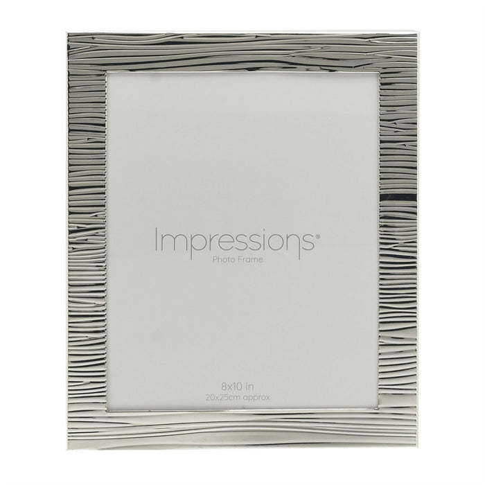 Impressions Ripple Texture Silverplated Picture Frame — Aspen Of ...