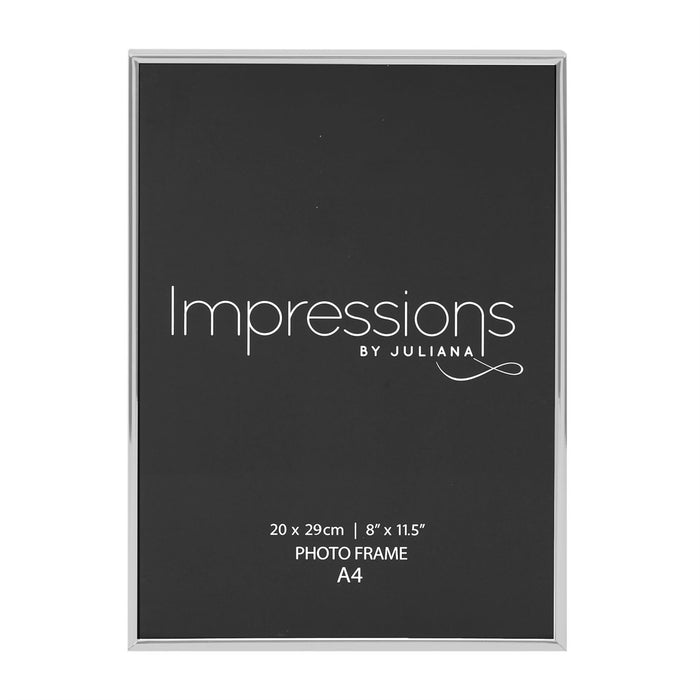 Impressions By Juliana Silverplated Thin Bezel Photo Frame