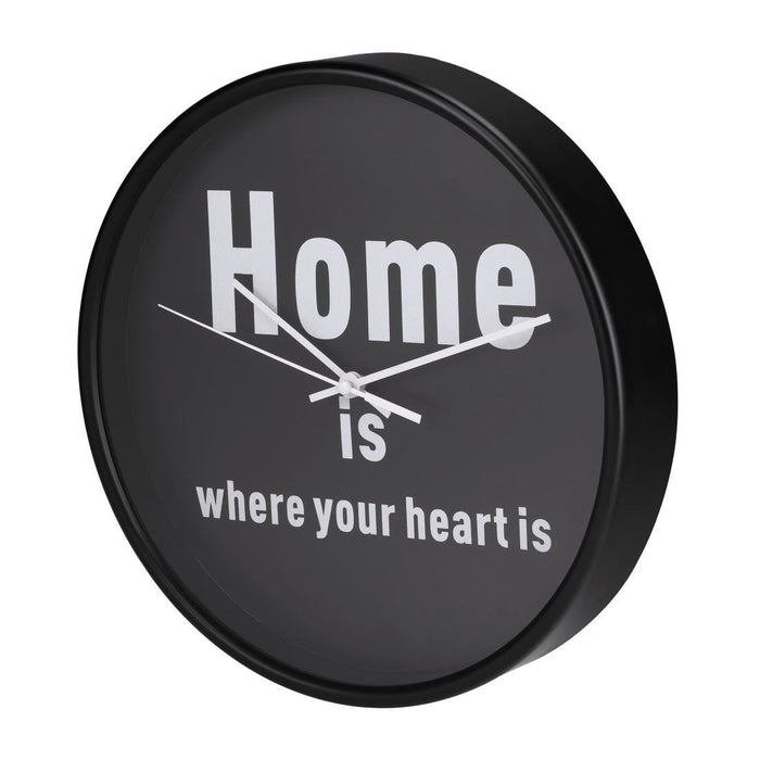 Hama Click Home Is Where Your Heart Is 26cm Wall Clock