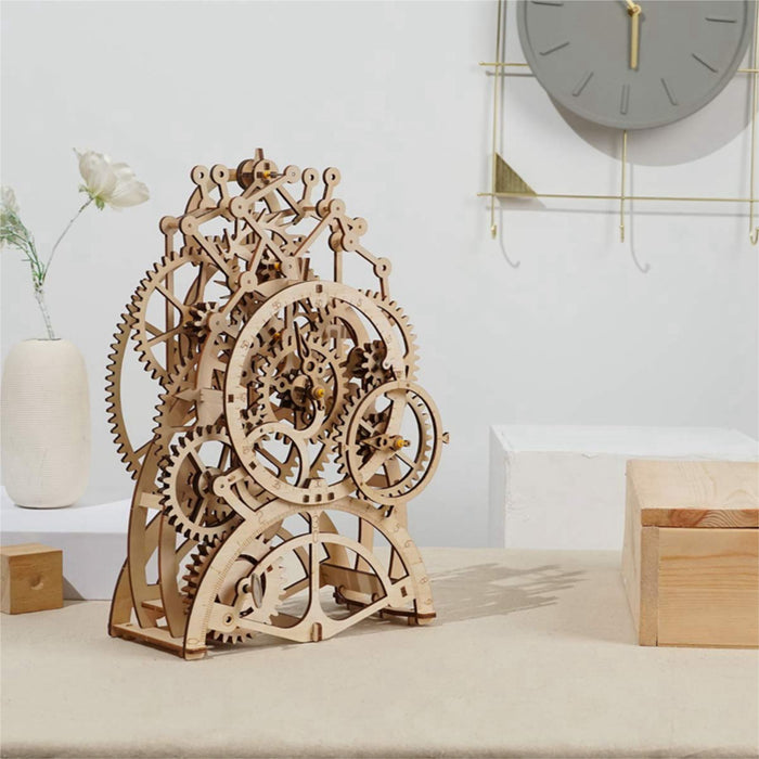 Clock Building Kit Robotime ROKR Pendulum Clock Building Kit — Aspen Of Hereford Ltd
