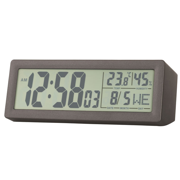 Acctim Karminski Grey Reflection Alarm Clock
