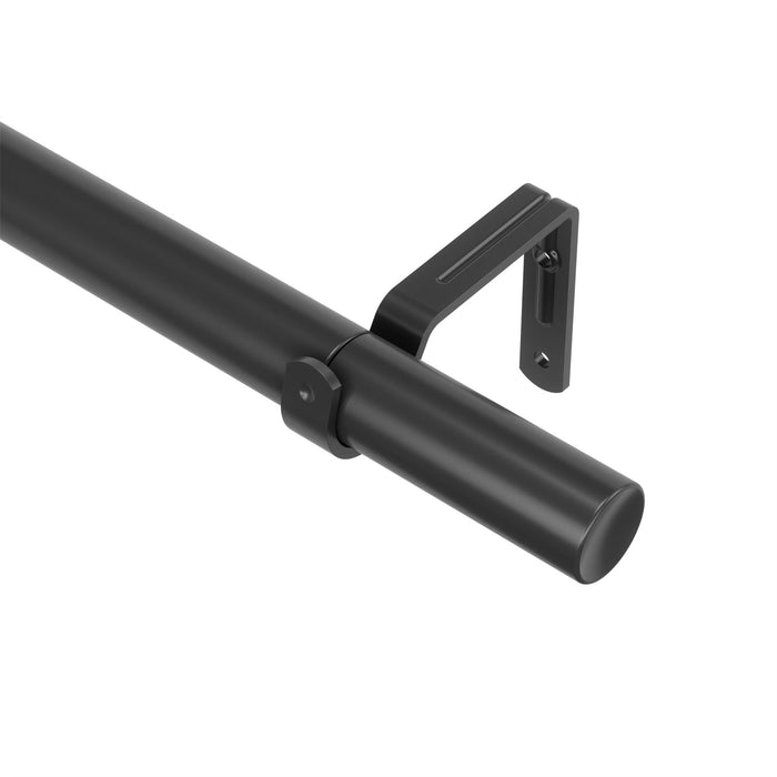 Umbra Zen Rod 81cm to 325cm Matte Black Curtain Pole