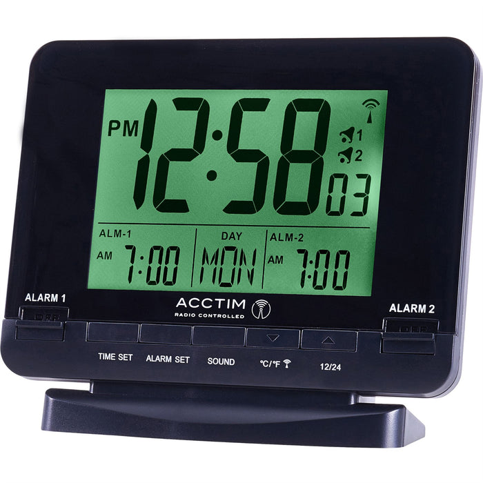Acctim Delaware Digital Alarm Clock In Black Aspen Of Hereford Ltd acctim-delaware-digital-alarm-clock-in-black-aspen-of-hereford-ltd